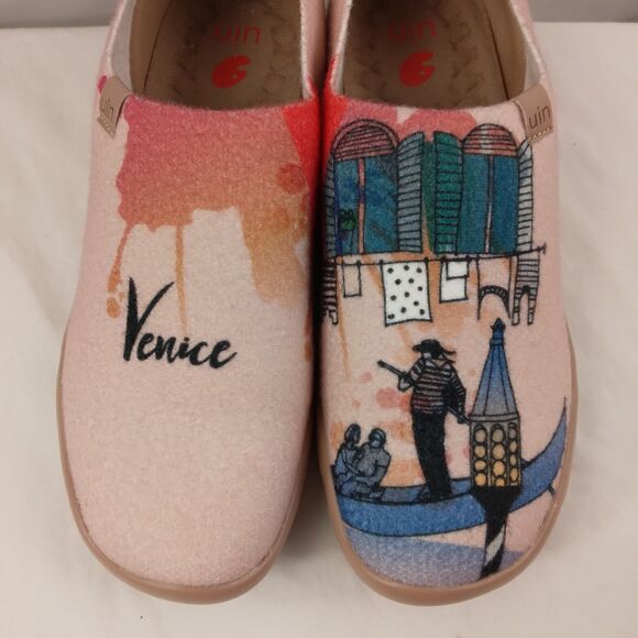 UIN Ciao Venice Toledo Shoes Slip On Casual Sneaker Wearable Art Womens Size 9.5 - Picture 2 of 11